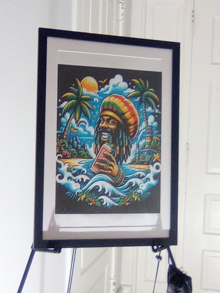 Rasta Picture in Frame