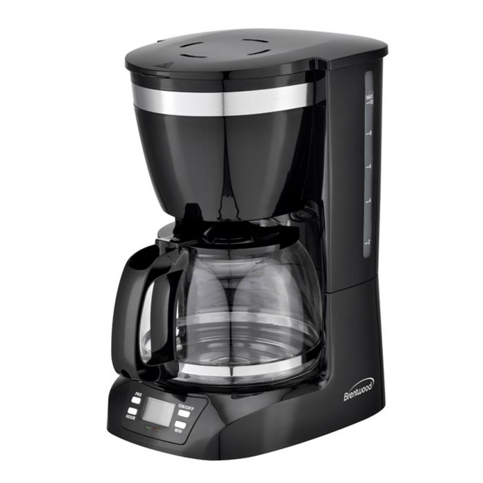 Brentwood 10 Cup Digital Coffee Maker in Black