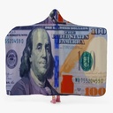 100 Dollar Hoodie Blanket Adult